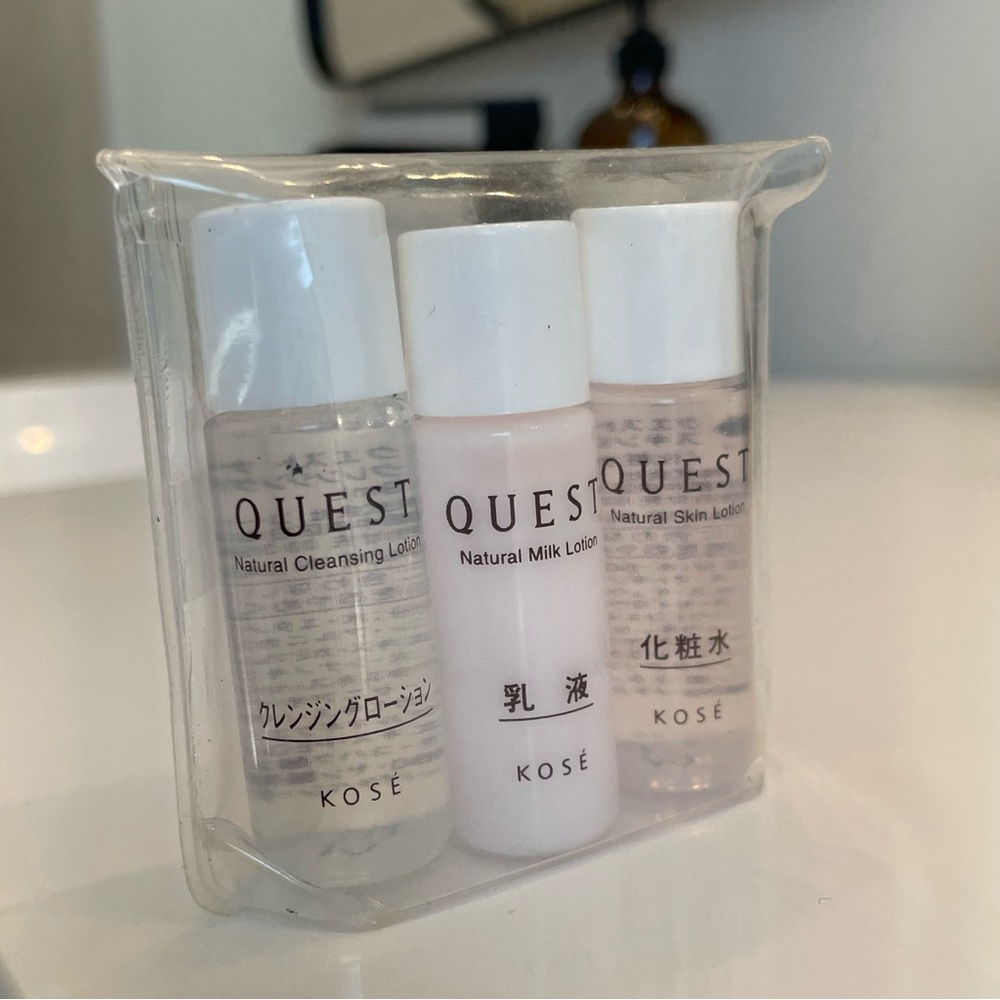 KOSÉ JAPANESE QUEST Skincare Mini Bottle Collection Set - Authentic from Japan - Picture 10 of 14